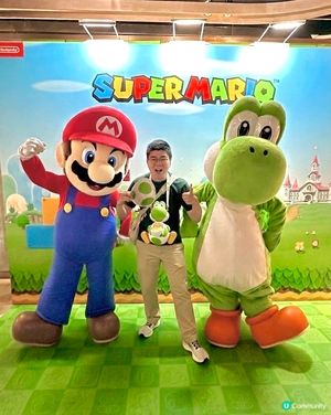 💚🎮 捉住耀西條尾~
長假期當然一家大細一齊HAPPY玩