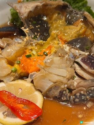 尖咀海陸空🇰🇷醬油蟹🦀蟹膏爆多🤤