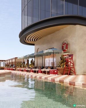 尖沙咀新酒店9月開幕 天際池畔酒吧宛如置身洛杉磯