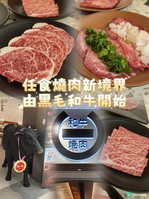 任食燒肉新境界｜由黑毛和牛開始...