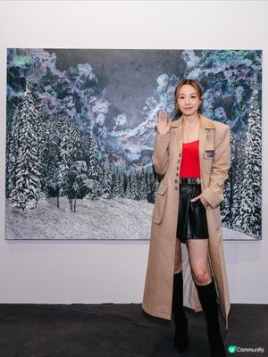 Stephy 鄧麗欣1️⃣首個🎨個人畫展