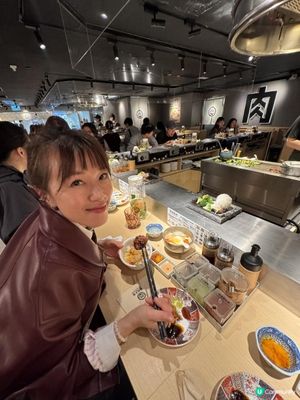 百零蚊有鐵板燒住塊漢堡扒！仲有白飯任裝+湯任飲+西蘭花任食！