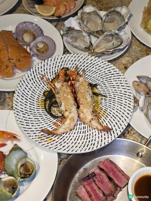 《環迴深圳》X 團年飯系列 X 人均不到￥350 X 生蠔龍蝦宴 @ Cafe Chinois ( 車公廟站金茂JW萬豪酒店 )