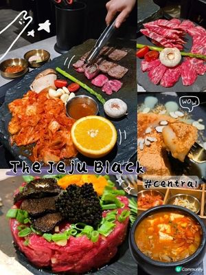 中環🌟The Jeju Black🌟以濟州島火山石為主題嘅餐廳～
