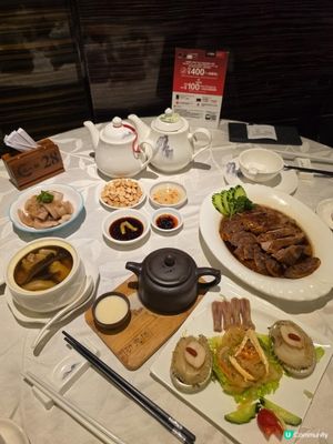 觀塘中菜 休閒二人套餐$688 菜品豐富，食物質素高
