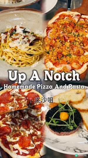 ♡ Up A Notch｜Homemade Pasta & Pizza ♡