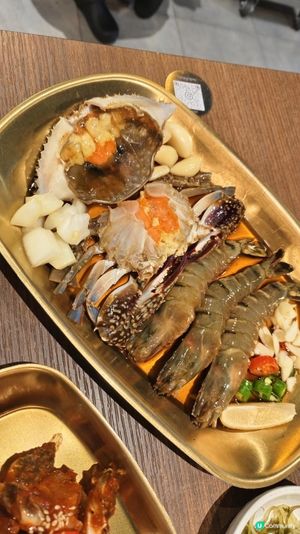 【Threads爆紅🔥醬油蟹×烤牛小腸の韓式盛宴】