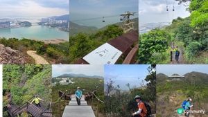 【大嶼山昂坪至東涌逸東邨行山篇】昂坪棧道、彌勒山、彌勒山轉向站