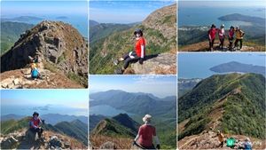 【大嶼山昂坪至水口行山篇】西狗牙嶺🦷、一線生機、狗牙嶺🦷、東狗牙嶺🦷