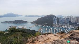 【南朗山鴨脷洲行山篇】纜車徑、南朗山、玉桂山、女鬼手岩、鴨脷排燈塔