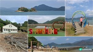 【西貢白沙澳至深涌碼頭行山篇】南山洞、明愛賽馬會小塘營、荔枝莊古道、蛇石、深涌大草原 + Go Park水上快線