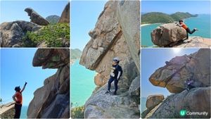 【南丫島尋石行山篇】月老石、蝸牛石、巫婆石、山地塘