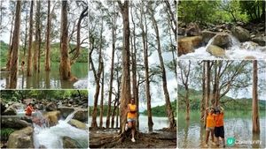 雨後澎湃滿滿的城門水塘【白千層及大城石澗👣】