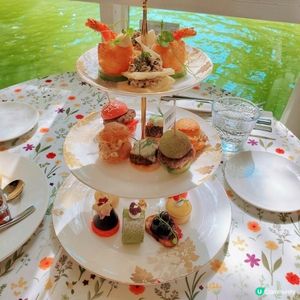 金鐘香港公園內Pondside Autumn Tea Set