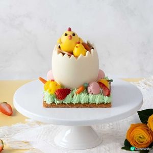 4月期間限定!復活蛋造型蛋糕 🐣