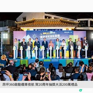 昂坪360啟動纜車夜航賀20周年抽獎大派200萬禮品