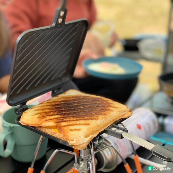 露營早餐是泰飛（泰式飛碟）🇹🇭