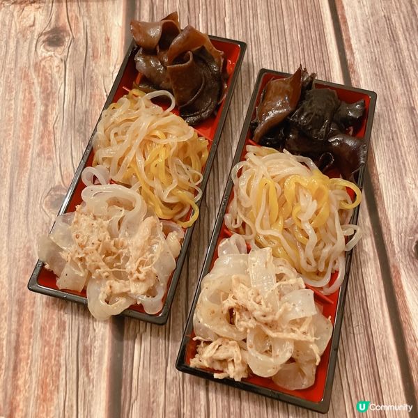 呢個素食拼盤一次過滿足晒3個冷盤願望～