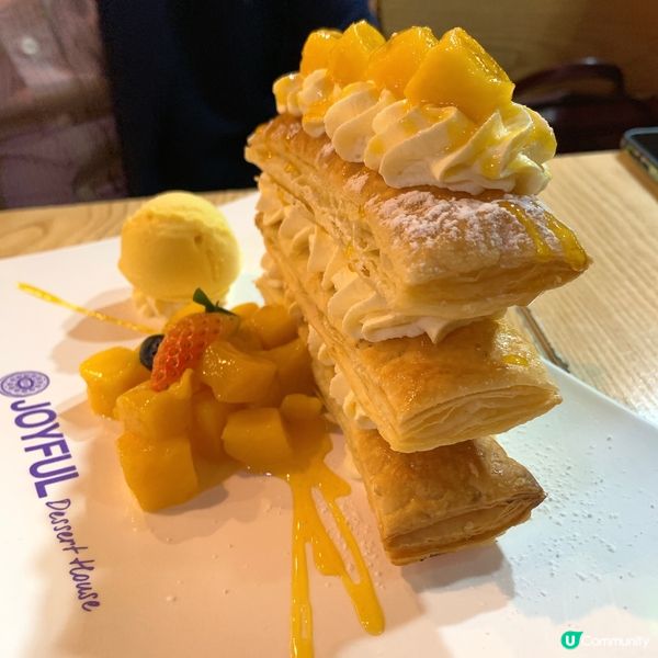 招牌芒果拿破崙🤤@𝐉𝐨𝐲𝐟𝐮𝐥 米芝蓮食店