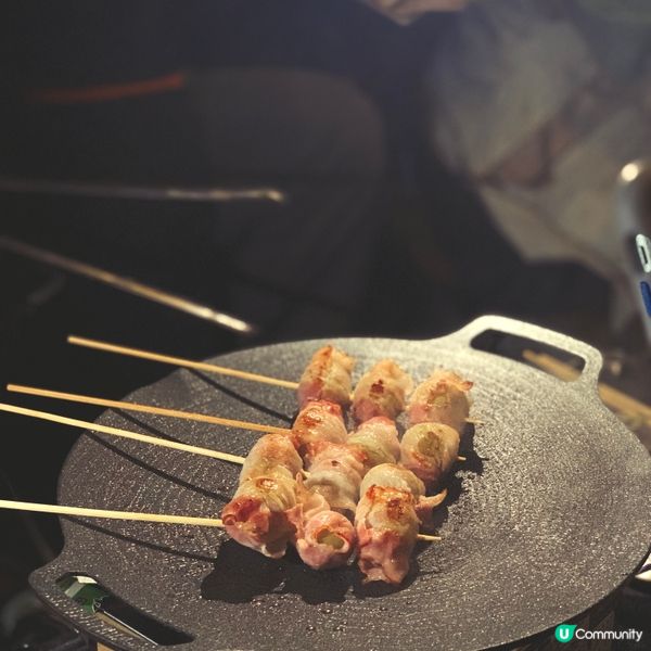 煙肉雪印提串燒🍡！露營美食系列