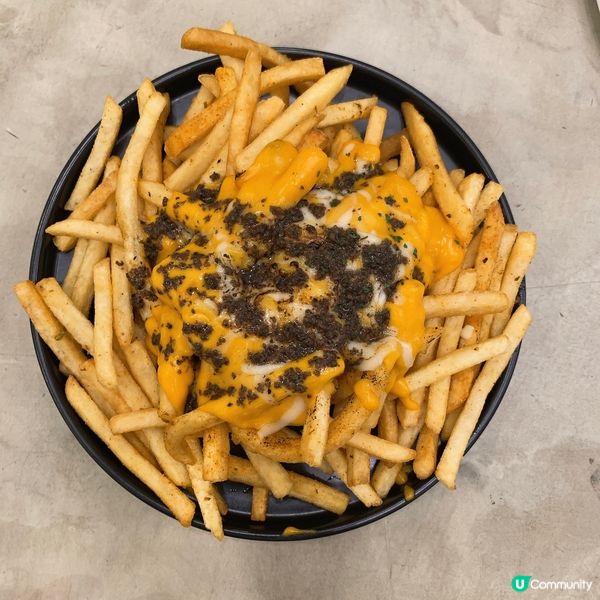 拉絲版！芝士黑松露薯條🤤