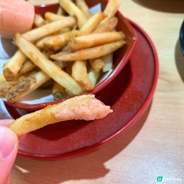 限定！壽司郎明太子醬薯條～