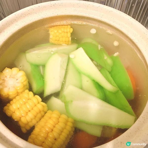 佛手瓜紅蘿蔔海底椰湯🥣增加免疫力、潤肺補健湯水，去超市買個現...