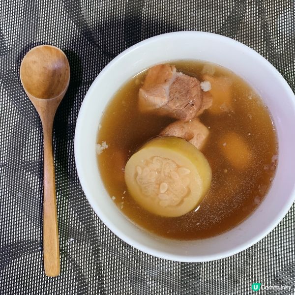 章魚節瓜燉瘦肉湯🥄