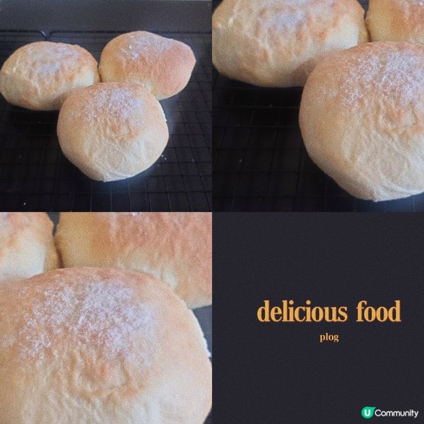 氣炸忌廉芝士軟麵包