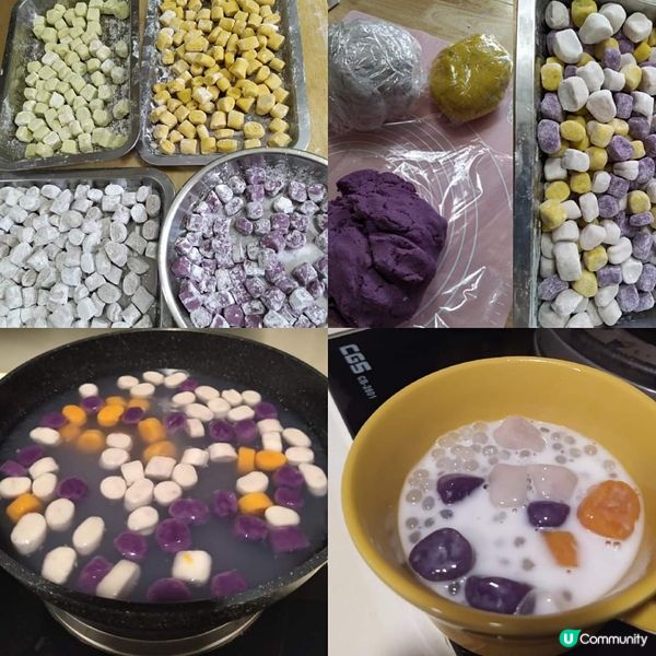 芋圓、蕃薯圓、南瓜圓西米露糖水