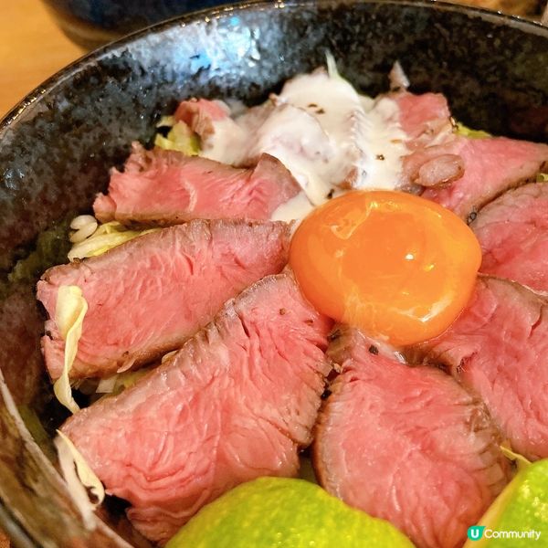 大角咀超人氣慢煮牛丼🐮