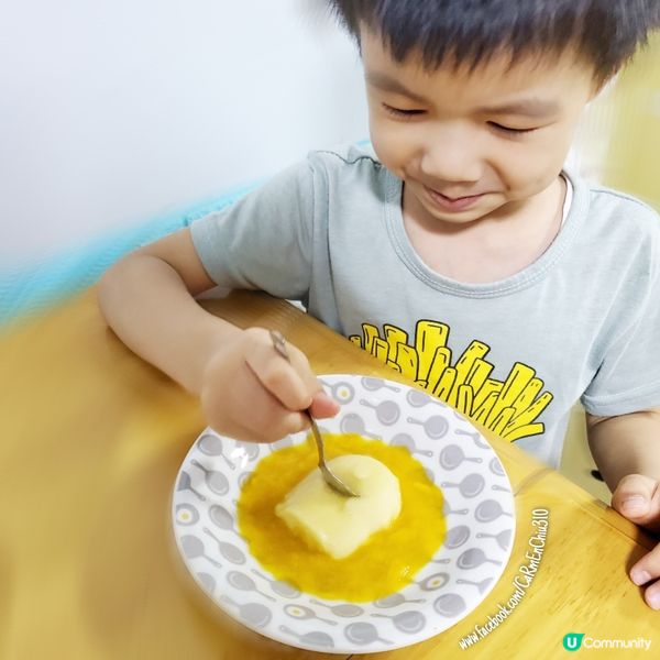 #簡易版啫喱粉芒果布甸 （附食譜） 