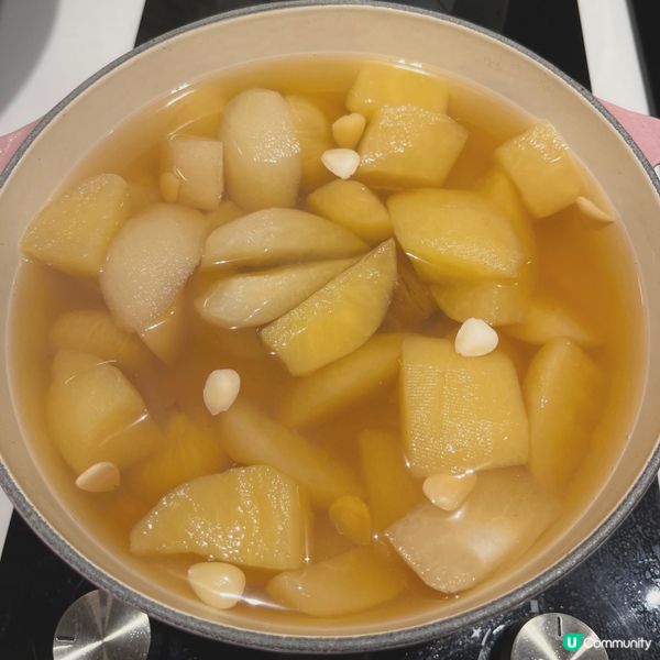 無花果雪梨蘋果水