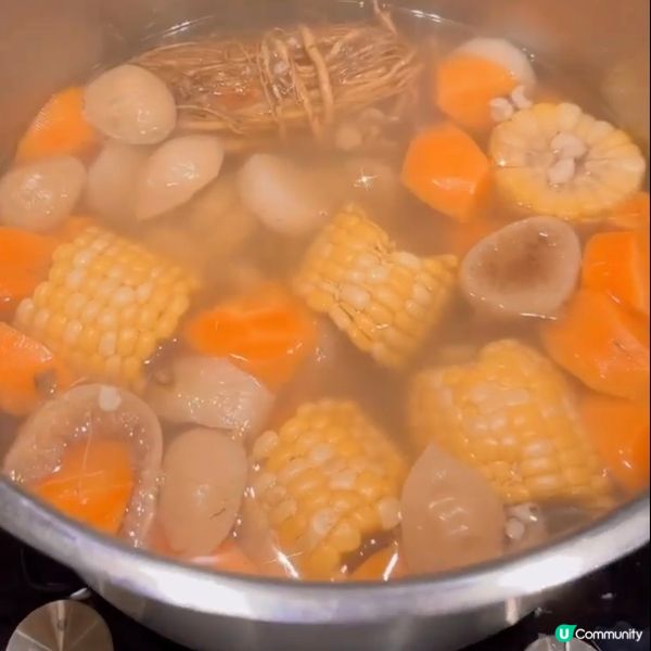 五指毛桃鮮淮山素湯