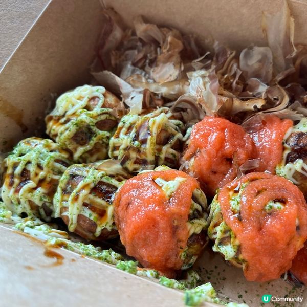 明太子章魚燒 & 原味章魚燒(雙拼)