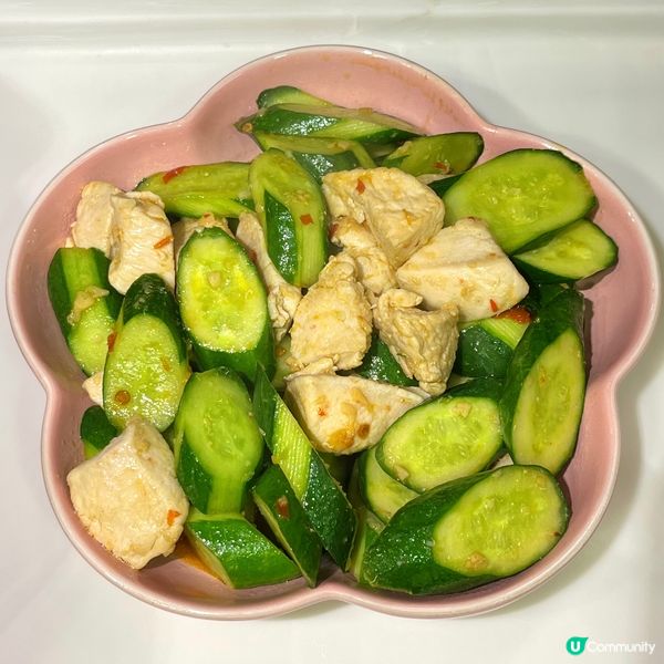 青瓜炒雞柳