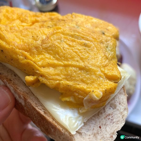 黑松露芝士雞蛋奄列三文治🥪