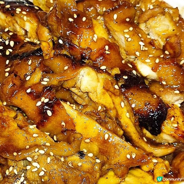 支竹燒汁雞扒 Teriyaki chicken with b...