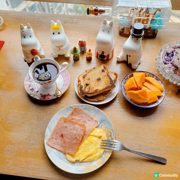 姆明主題早午餐♥️♥️♥️
