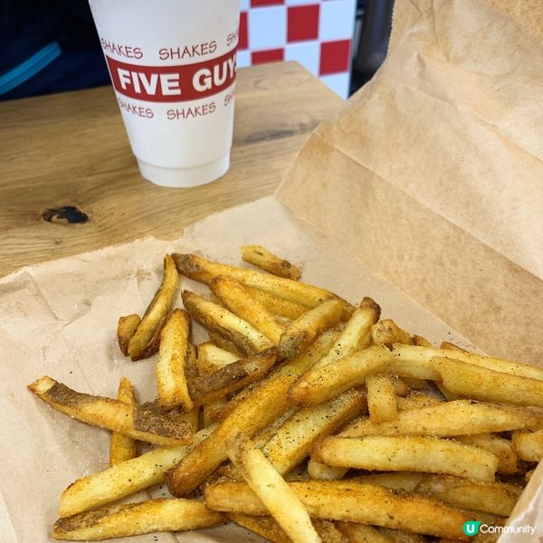 荃灣原來都有Five Guys!!!