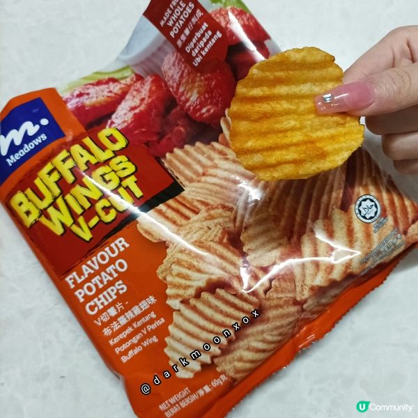 之前買漢堡包味同時都買埋呢款未見過嘅「布法羅辣雞翅味」($5...