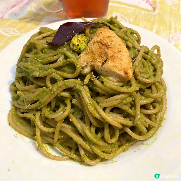 牛油果青醬魚柳意大利粉