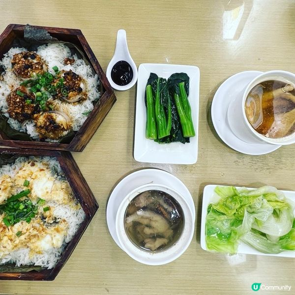 性價比高的點心店 蒸飯香而美味😋