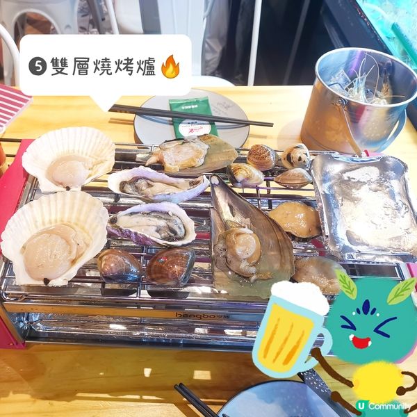 荃灣任食海鮮-蝦蝦燒🍤