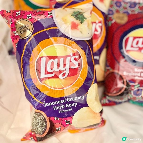 Lay’s新推出左「品味日韓系列」薯片 