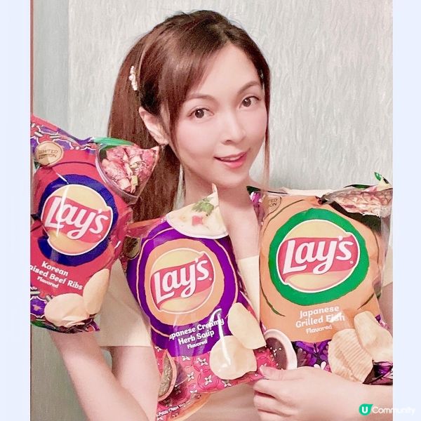 Lay’s新推出左「品味日韓系列」薯片 