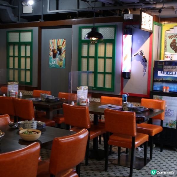 懷舊裝潢火鍋店🍲