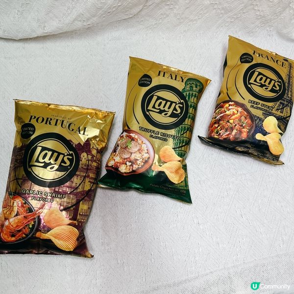 ✨ Lay’s 全新「細味歐意系列」薯片    ✨
