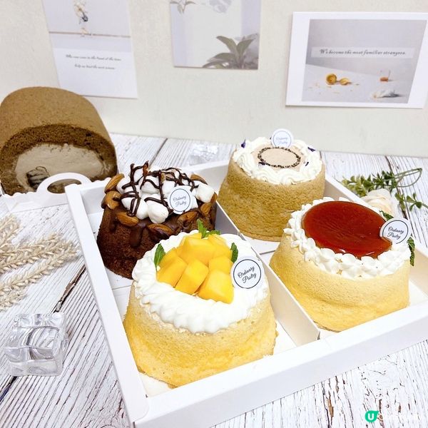 【網店推介】小山園焙茶卷✖️迷你戚風蛋糕