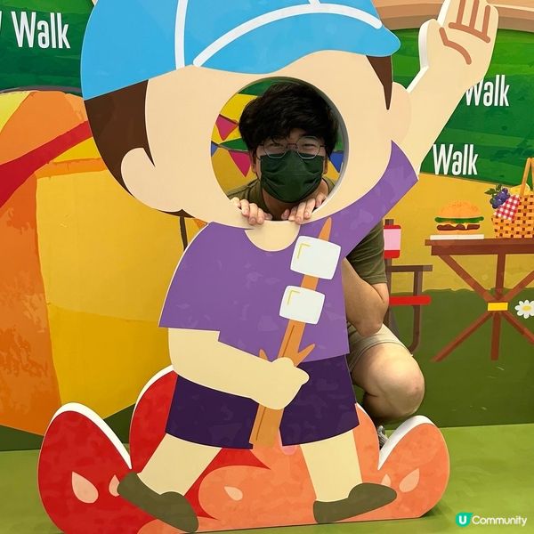 南昌 V Walk 出現咗隻大大隻松鼠！捕捉！